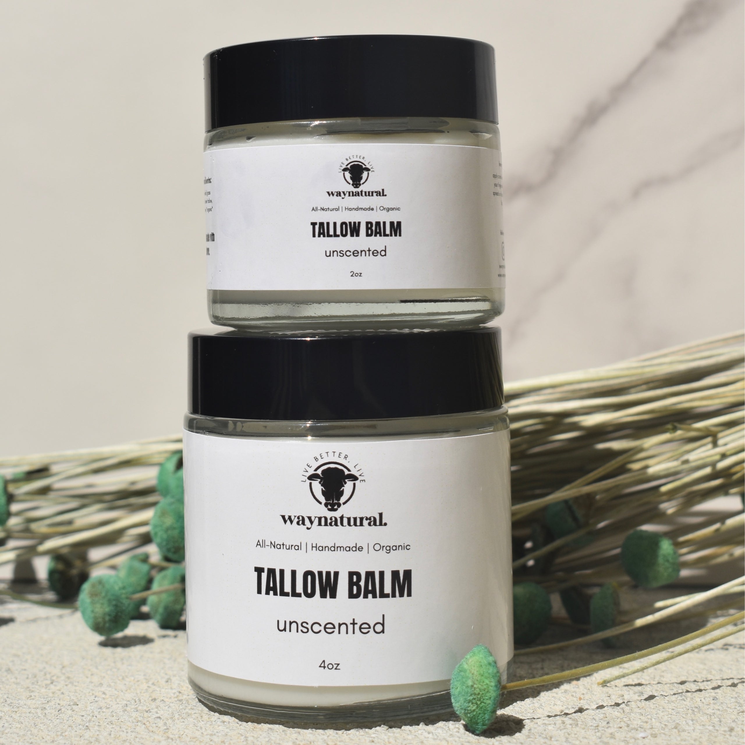 Organic Tallow Balm - Unscented - 2oz